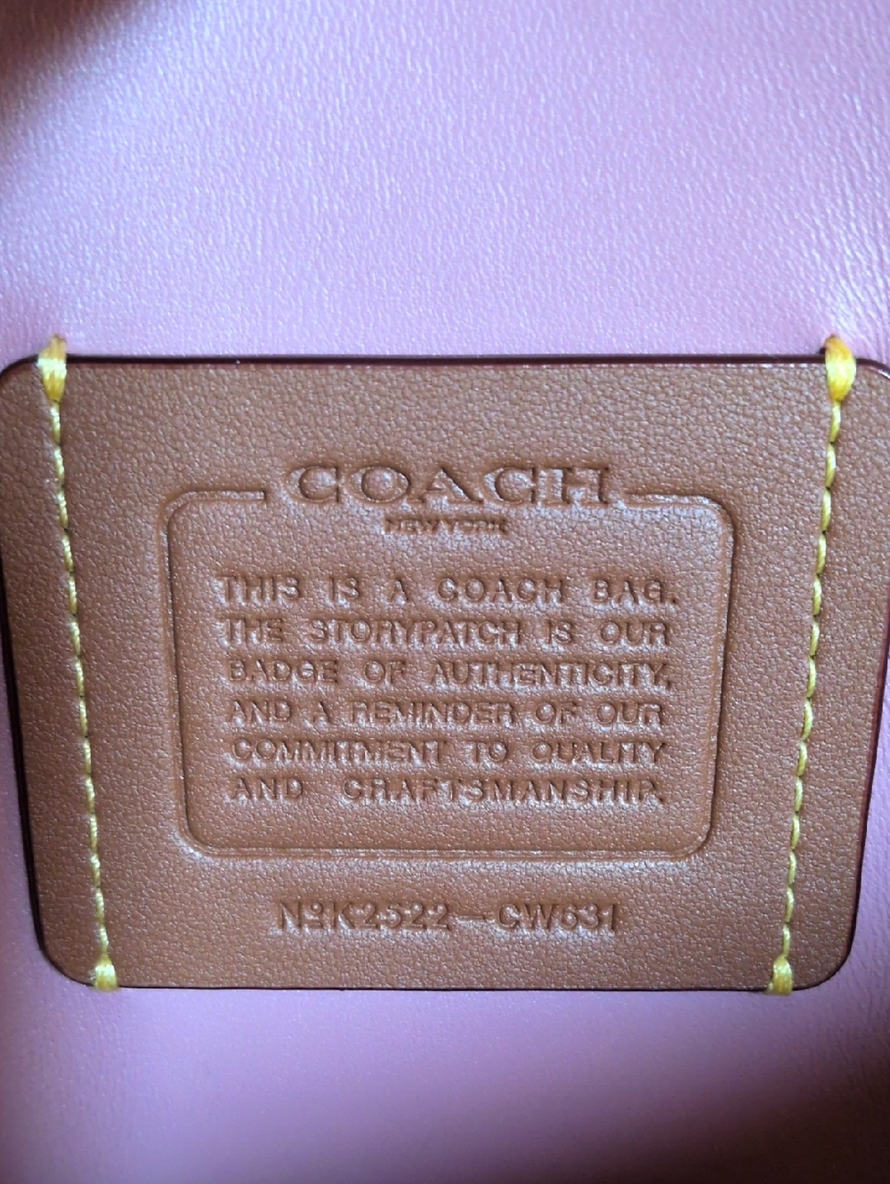 Coach Tabby Shoulder Bag 26 Spazzolato Peony - Picture 5 of 13